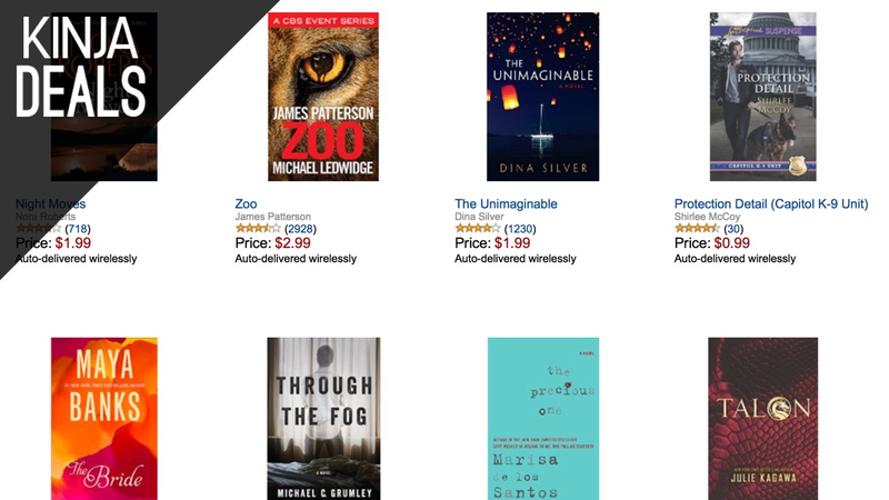 Illustration for article titled Saturday's Best Deals: $1-$3 Beach Reads, Wine Vacuum, and More